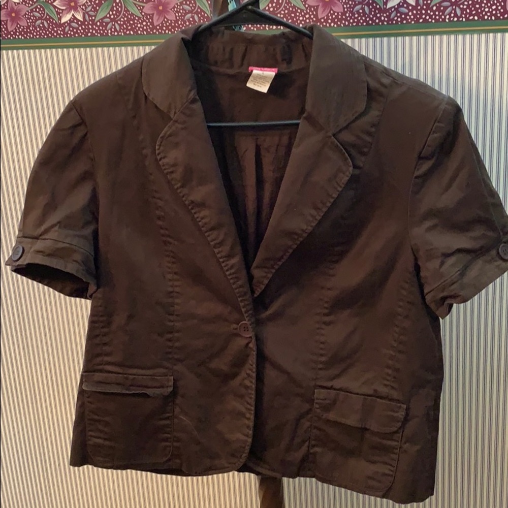 Brown cotton Spring/Fall Jacket